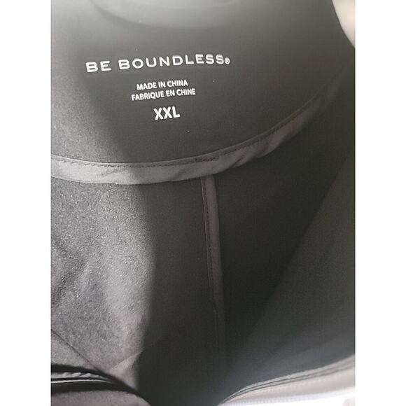 BE BOUNDLESS Colorblock Hooded Black Stretch Jacket Coat Mens 2XL NWT CR5 - Picture 5 of 6